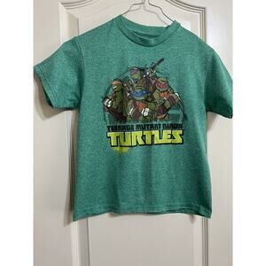 Teenage Mutant Ninja Turtles Graphic Tee Shirt Boys Size 8